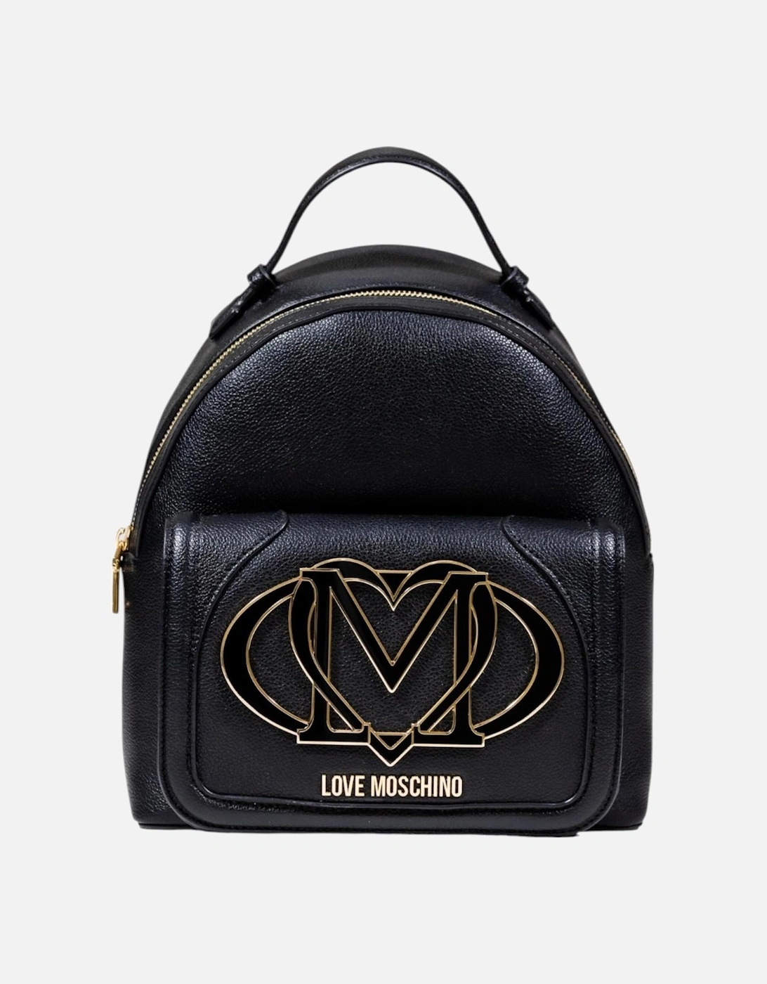 Rucksack with Zip and Multiple Pockets Women - Black Bags, 4 of 3