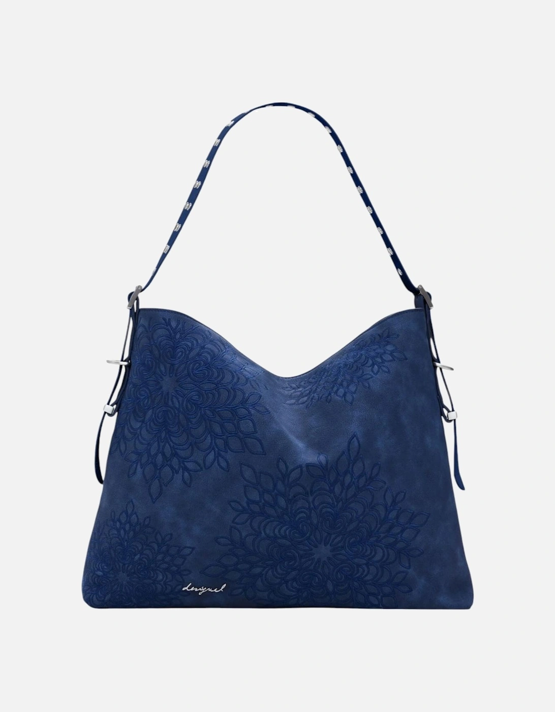 Handbag with Zip and Multiple Pockets Women - Blue Bags, 4 of 3