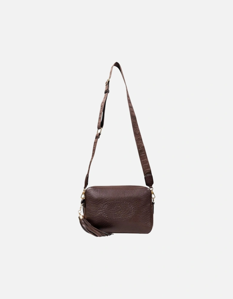 Shoulder Bag with Zip Fastening Women - Brown