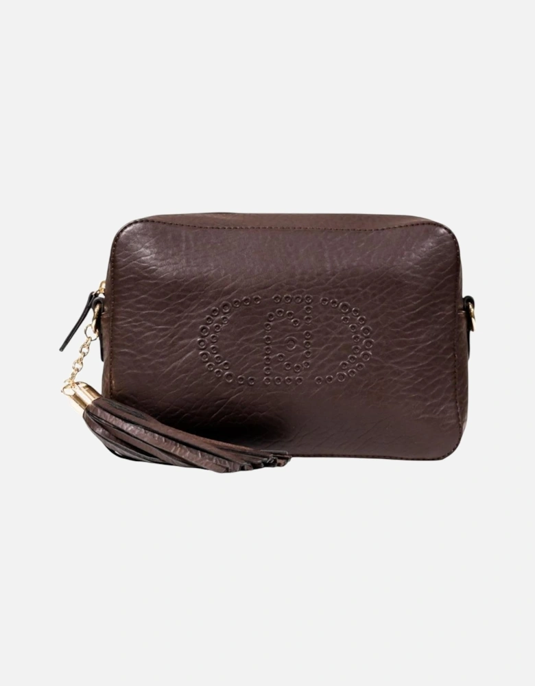 Shoulder Bag with Zip Fastening Women - Brown