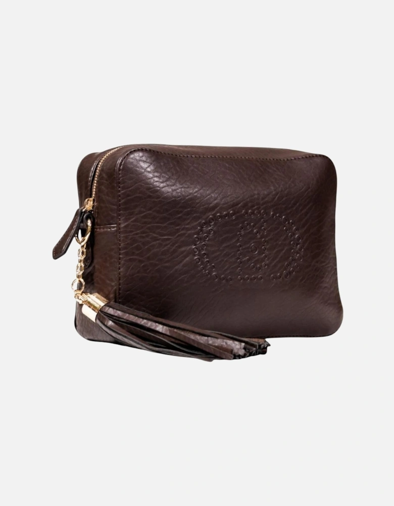Shoulder Bag with Zip Fastening Women - Brown