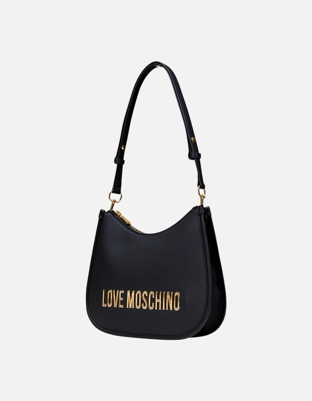 Handbag with Zip Fastening in Polyurethane Women - Black Bags