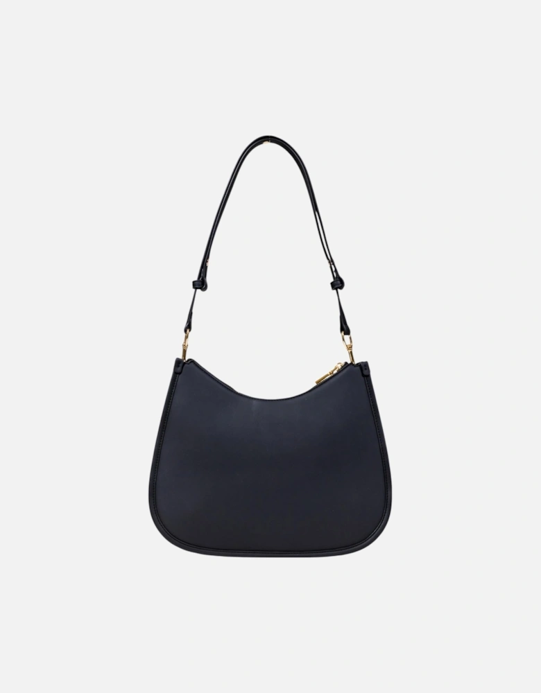 Handbag with Zip Fastening in Polyurethane Women - Black Bags