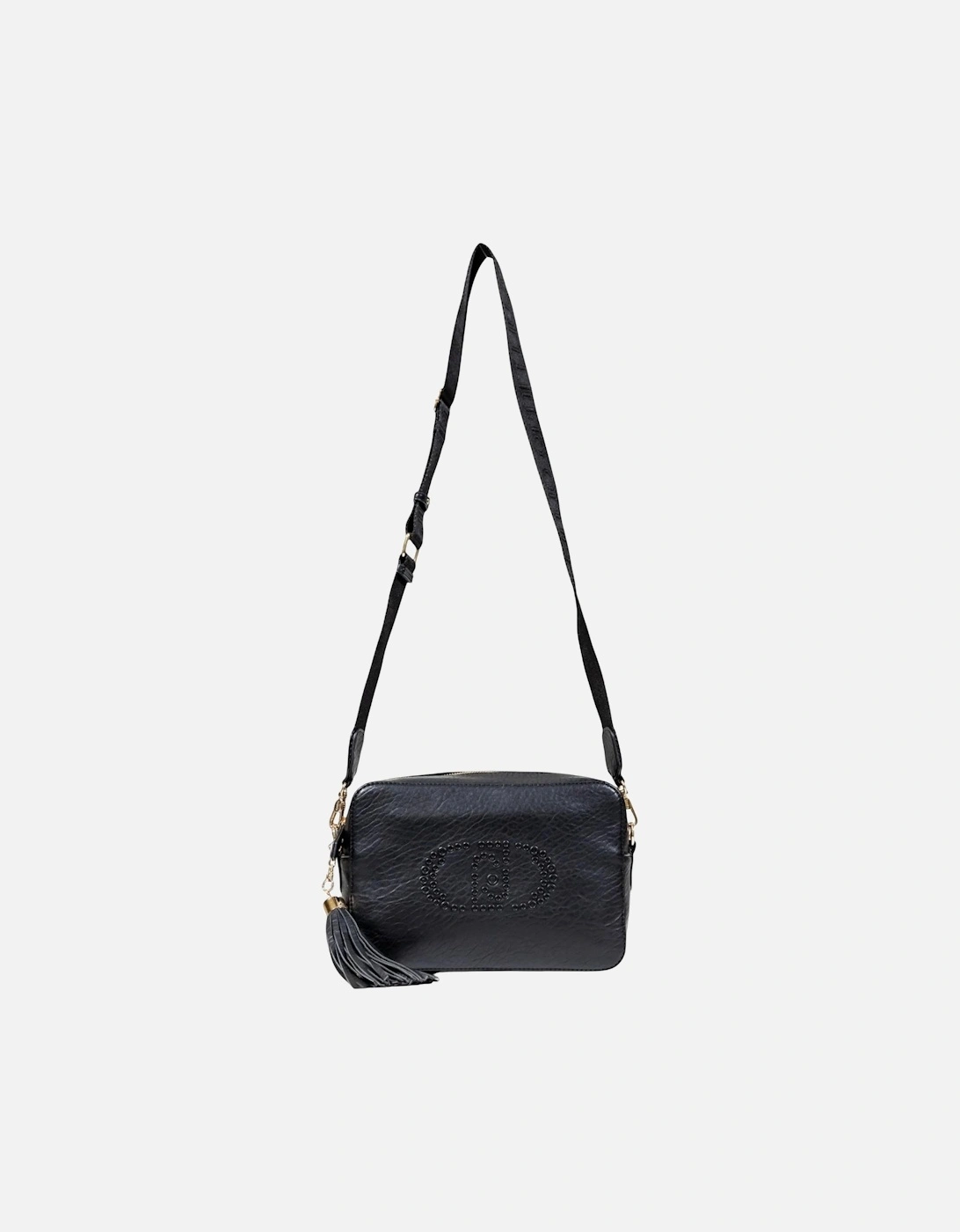 Shoulder Bag with Zip Fastening Women - Black, 4 of 3