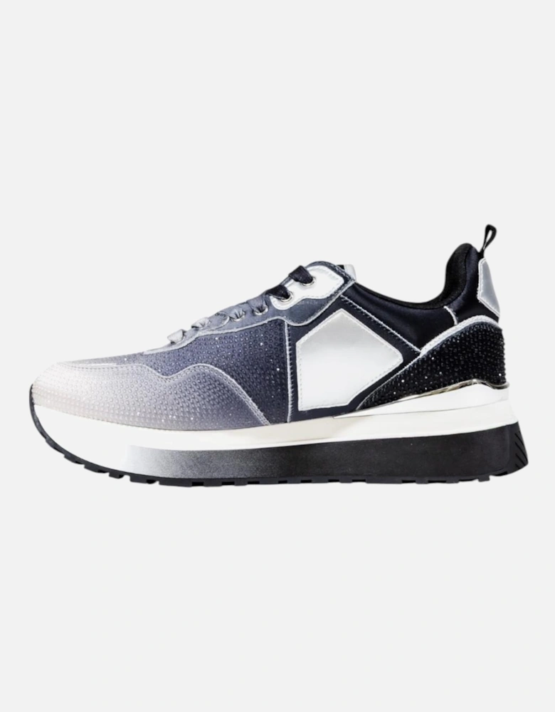 Slip-On Sporty Synthetic Sneakers Women - Black