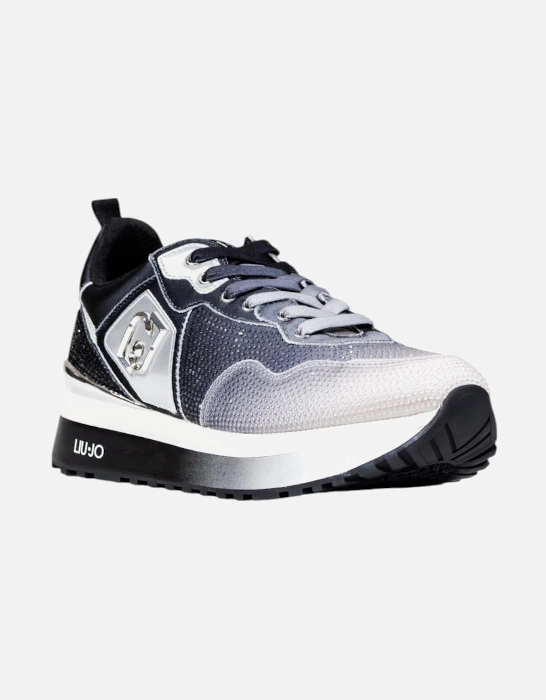 Slip-On Sporty Synthetic Sneakers Women - Black