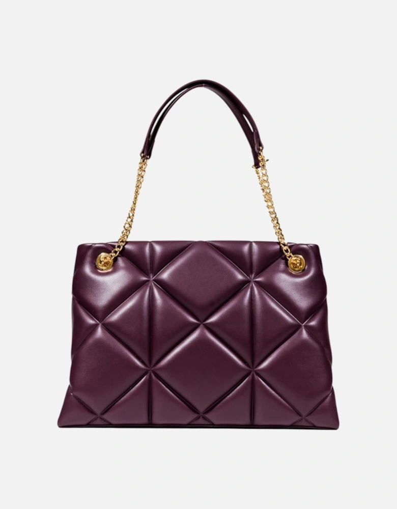 Handbag with Zip and Inside Pockets Women - Bordeaux Bags