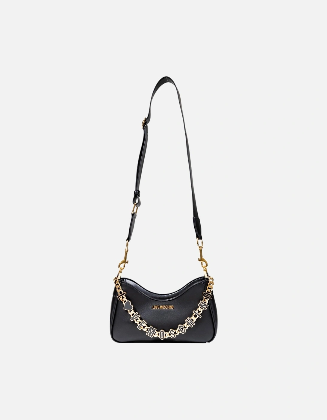 Handbag with Shoulder Strap and Inside Pockets Women - Black Bags, 4 of 3