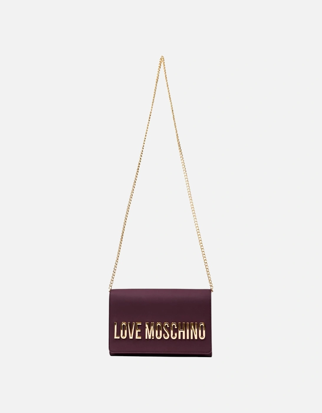 Shoulder Bag with Inside Pockets Women - Bordeaux, 4 of 3