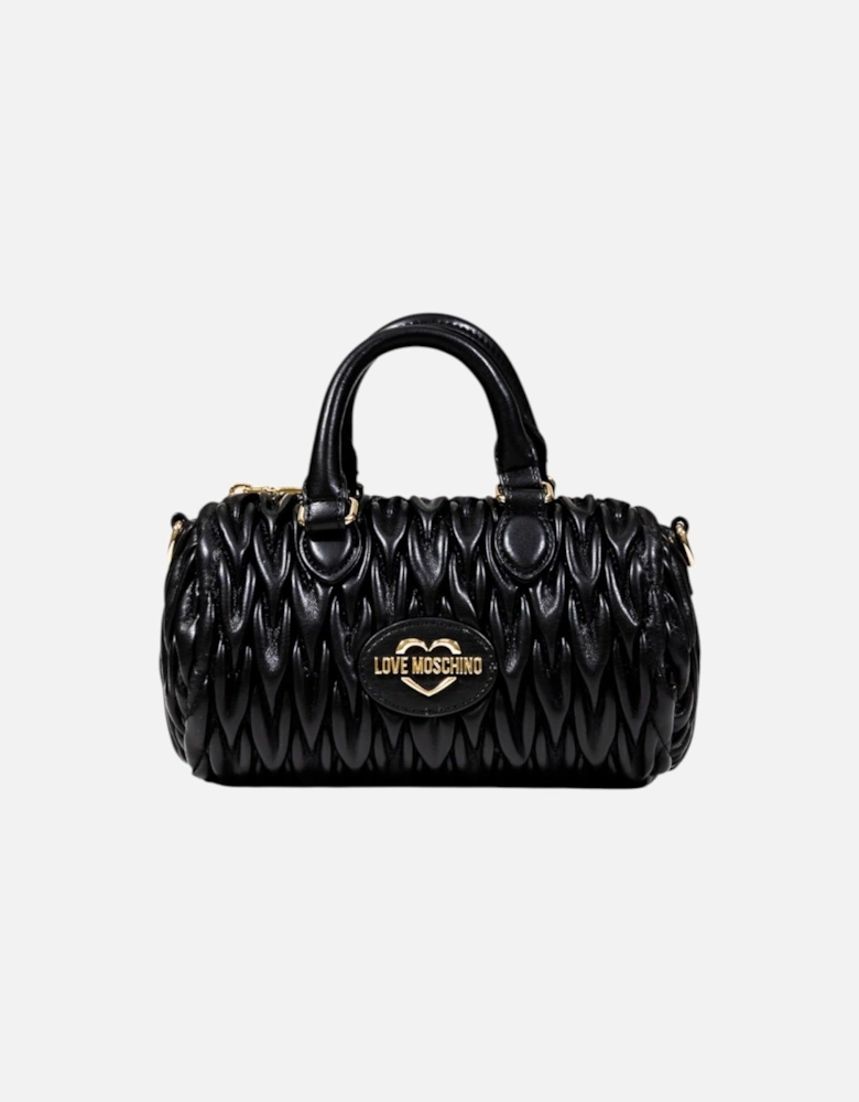 Handbag with Shoulder Strap and Inside Pockets Women - Black Bags