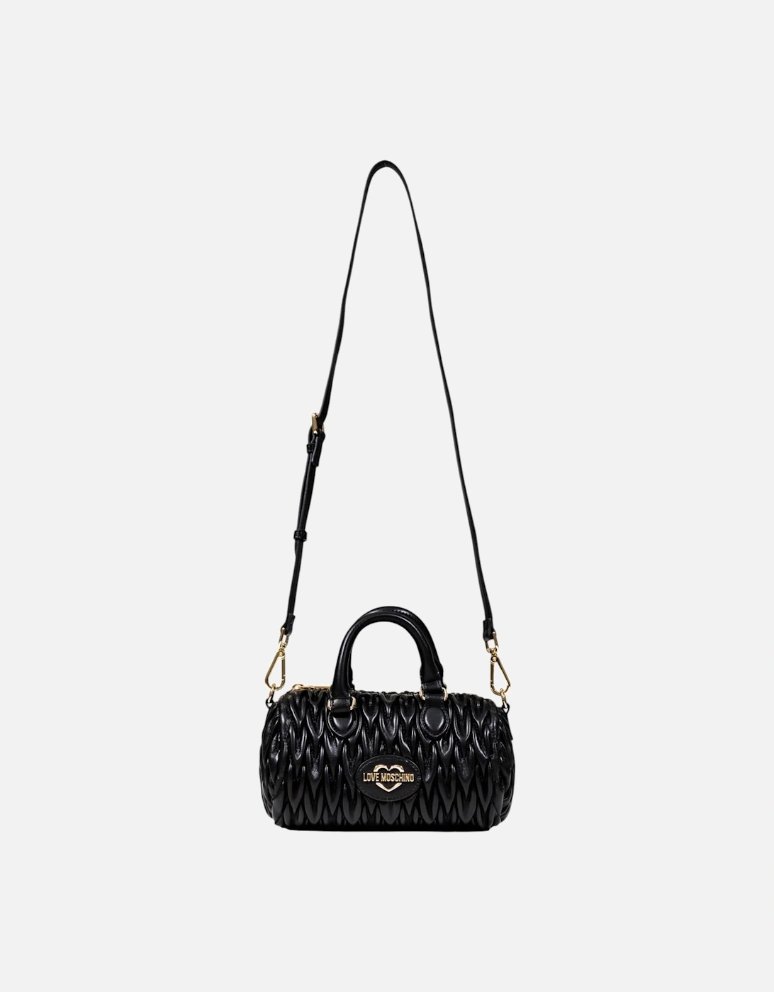 Handbag with Shoulder Strap and Inside Pockets Women - Black Bags, 4 of 3