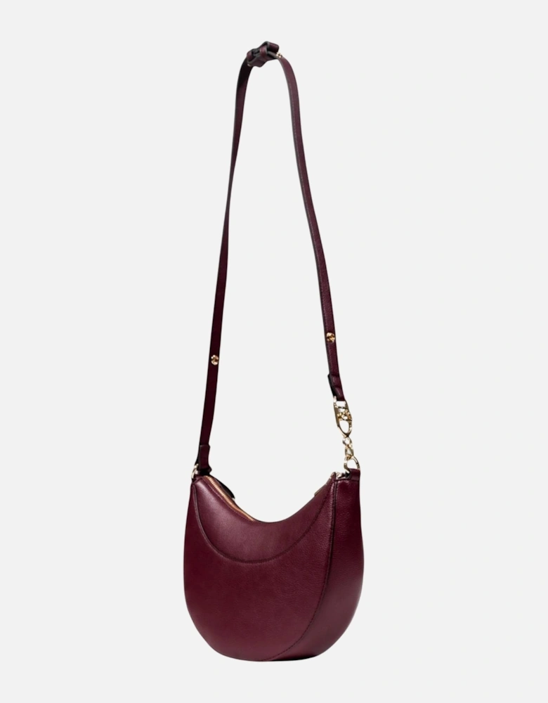 Shoulder Bag with Zip and Inside Pockets Women - Purple