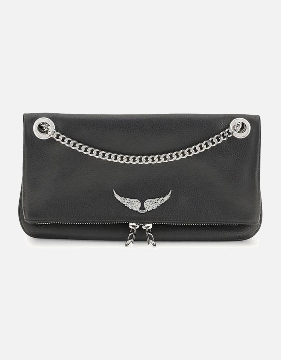 Rock II Functional Shoulder Bag with Chain Women - Black, 5 of 4