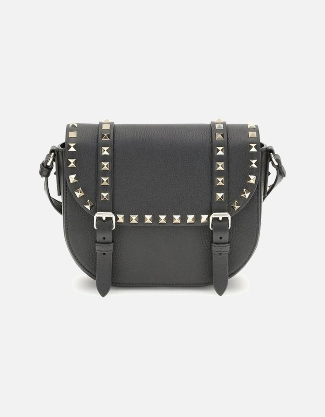 Rockstud Embellished Small Messenger Shoulder Bag Women - Beige, 5 of 4