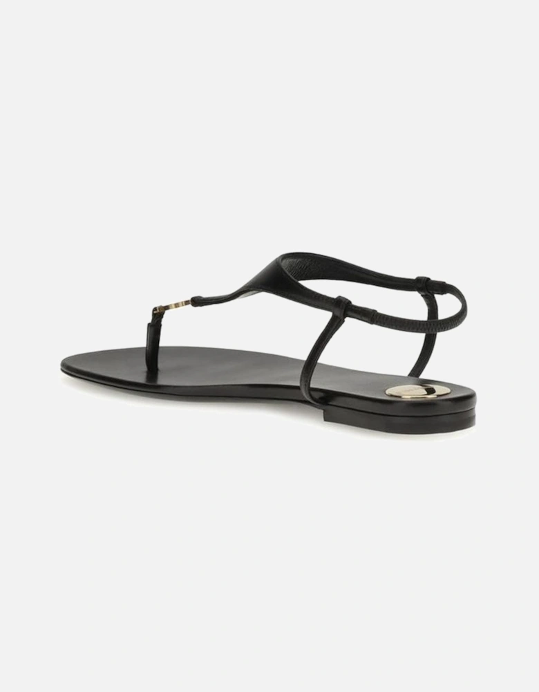 Babylon Sandals with Wrap-Around Laces Women - Black