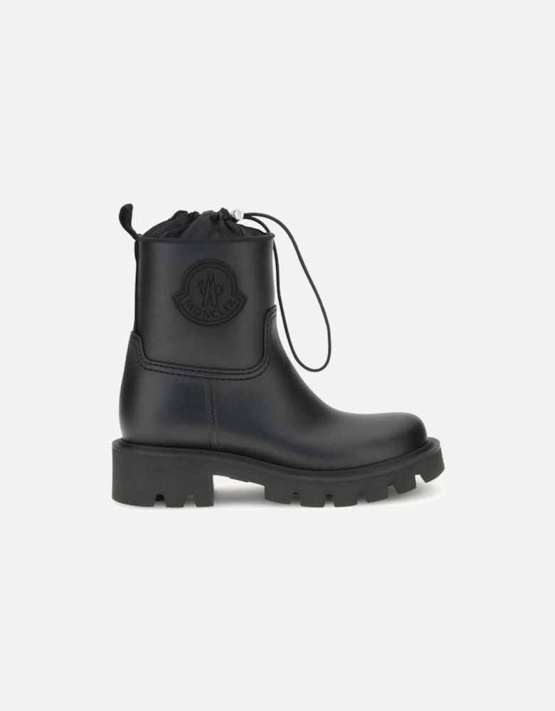 Kickstream Rubber Boots with Logo Applique Women - Black