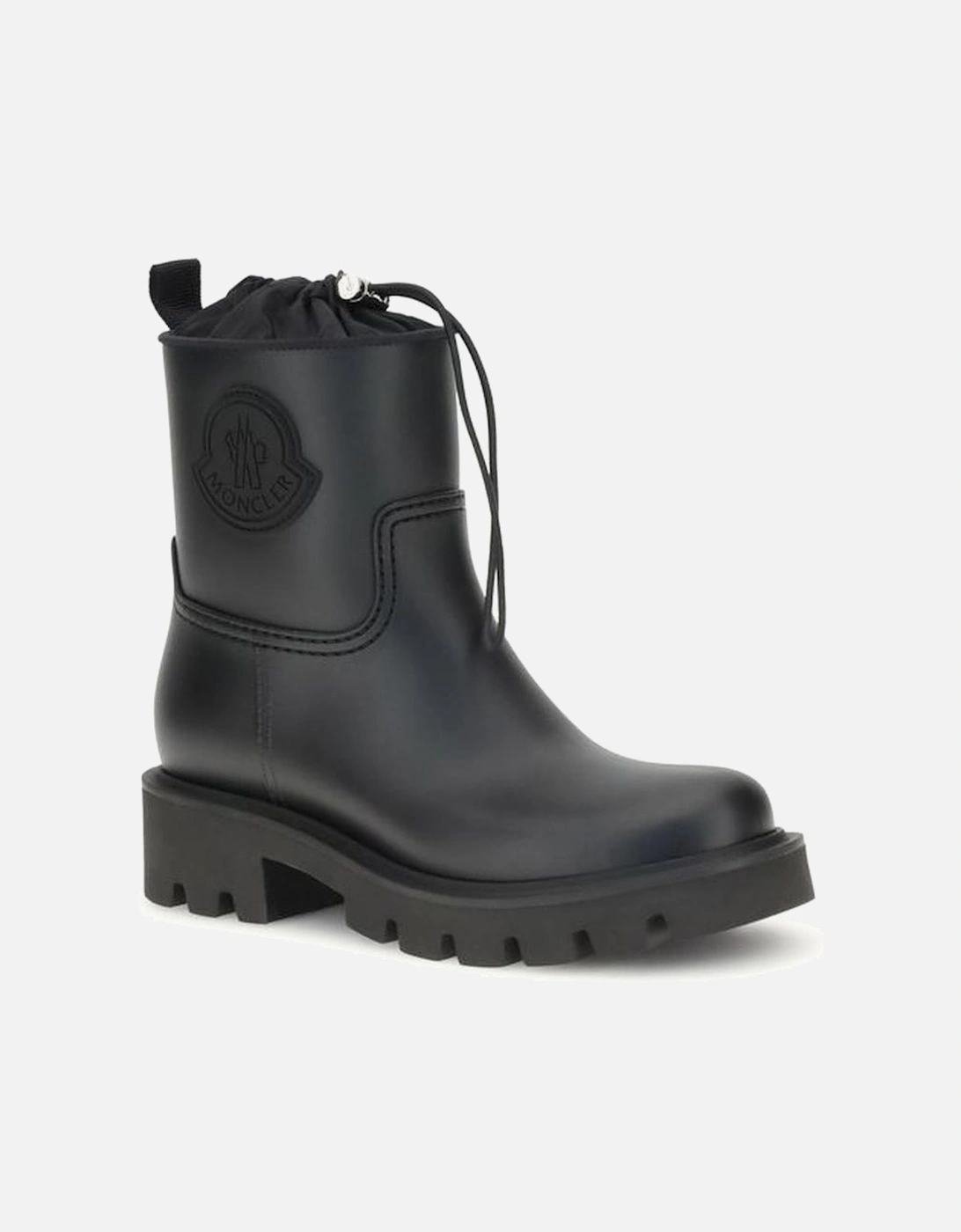 Kickstream Rubber Boots with Logo Applique Women - Black