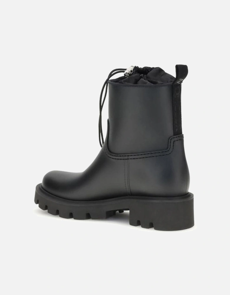 Kickstream Rubber Boots with Logo Applique Women - Black