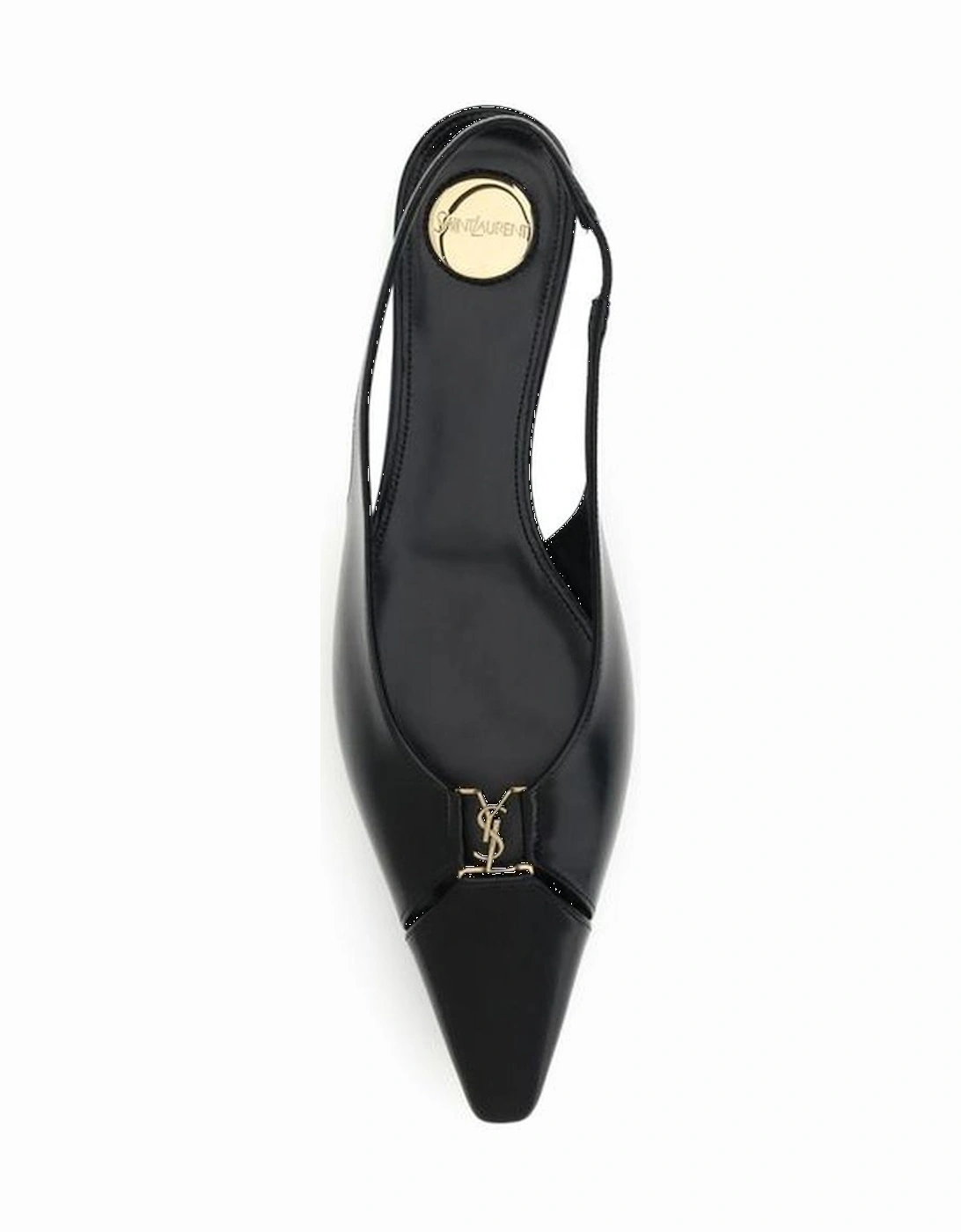 Babylon Ballerinas with Bronze Signature Detailing Women - Black Shoes