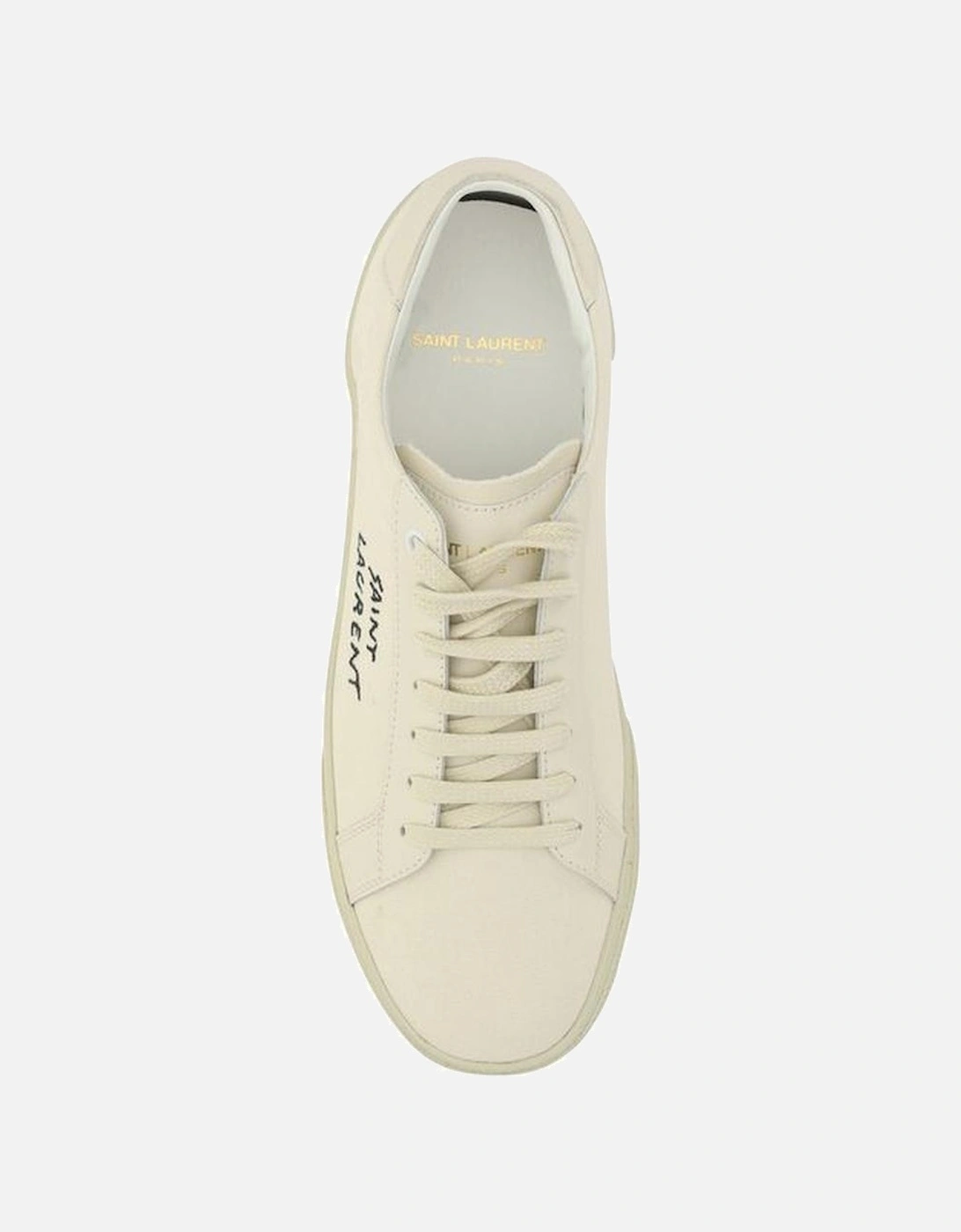 Cotton Sneakers with Crater-Effect Sole Women - White