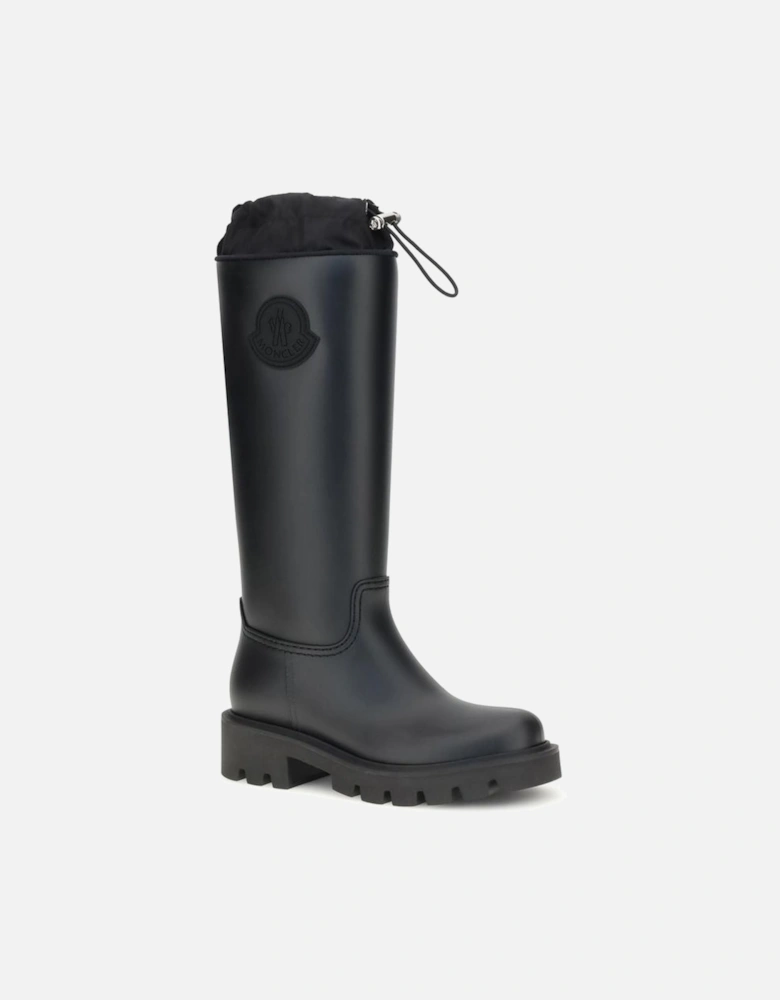Kickstream High Waterproof Rain Boots Women - Black