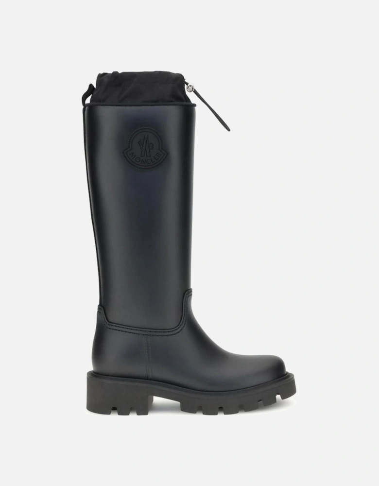 Kickstream High Waterproof Rain Boots Women - Black