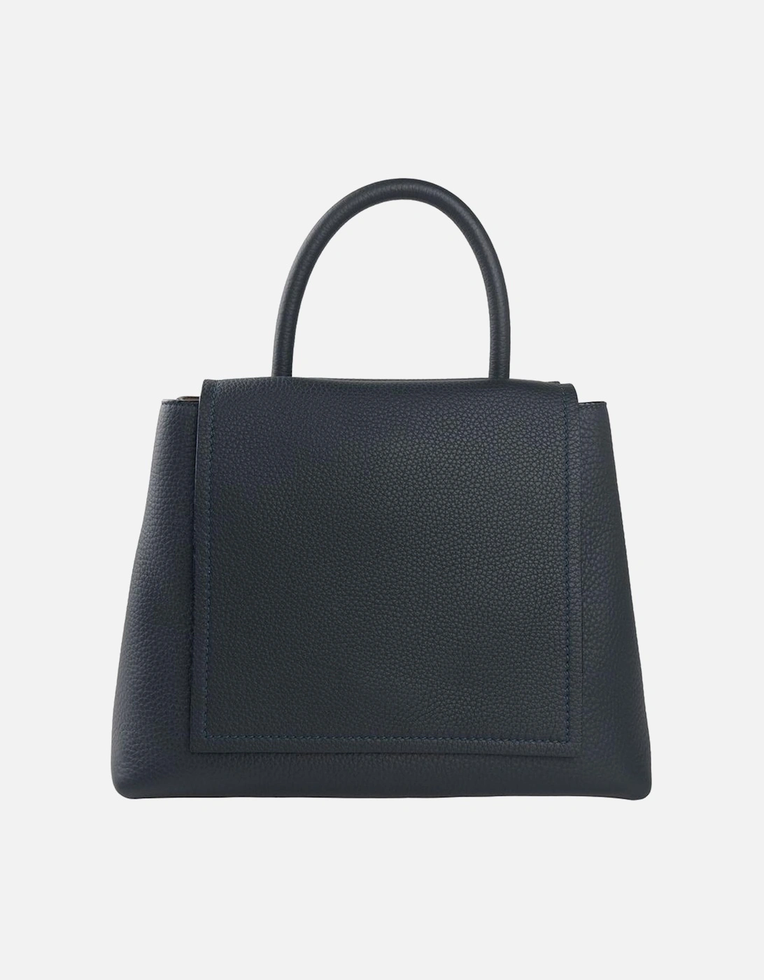 Double Pocket Hammered Calfskin Bag Women - Blue Handbags