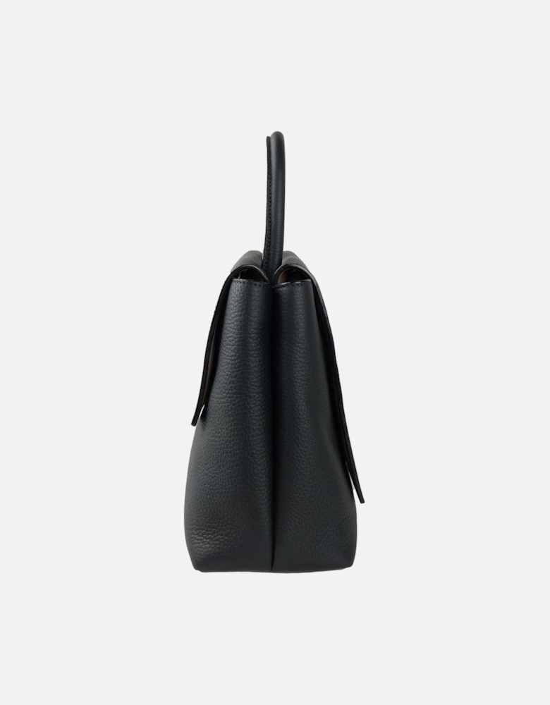 Double Pocket Hammered Calfskin Bag Women - Blue Handbags