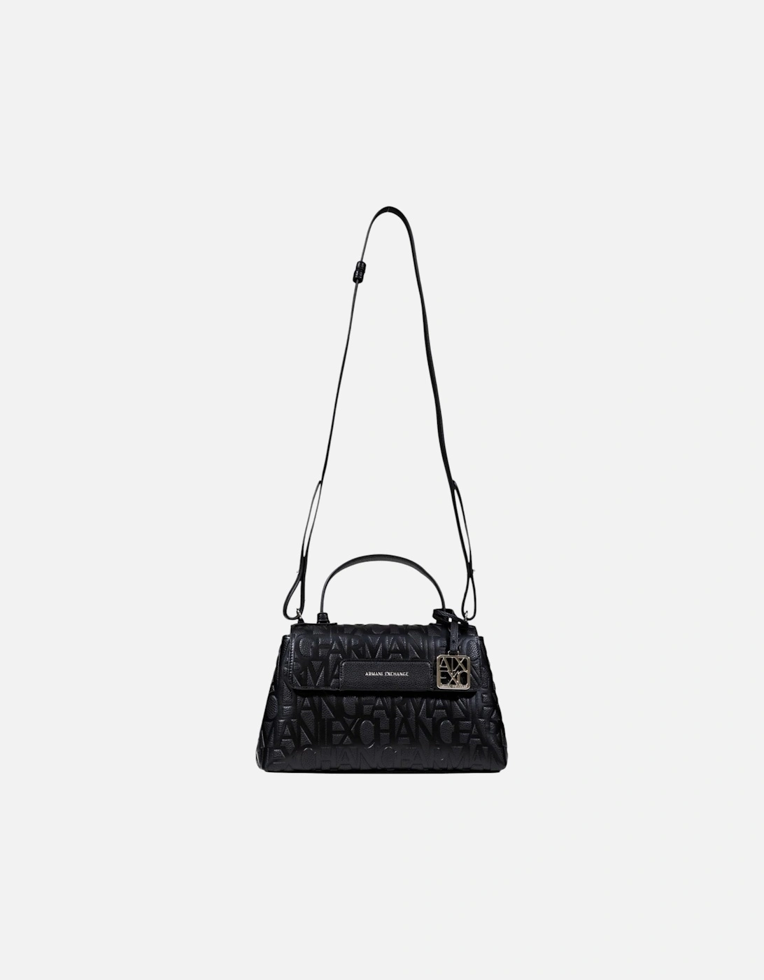 Handbag with Shoulder Strap and Inside Pockets Women - Black Bags, 4 of 3