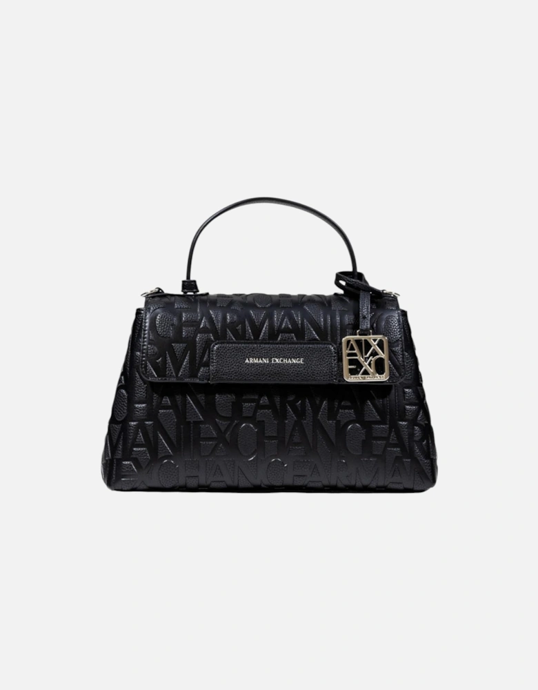 Handbag with Shoulder Strap and Inside Pockets Women - Black Bags