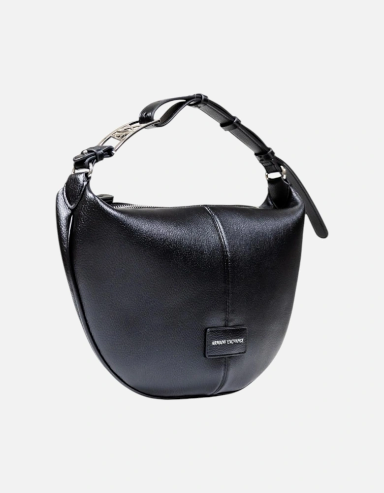 Handbag with Zip and Inside Pockets Women - Black Bags