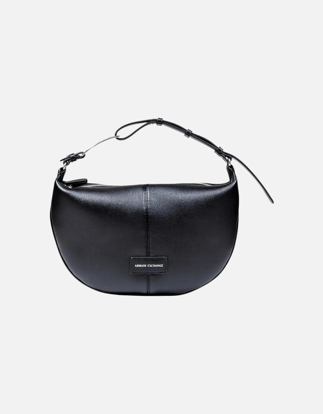Armani Exchange Women's Black Handbag With Zip And Inside Pockets - Bags - Size: One Size