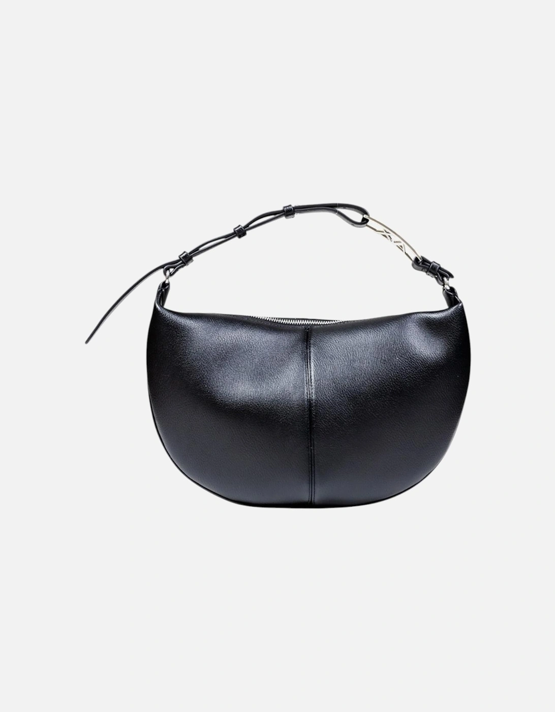 Handbag with Zip and Inside Pockets Women - Black Bags