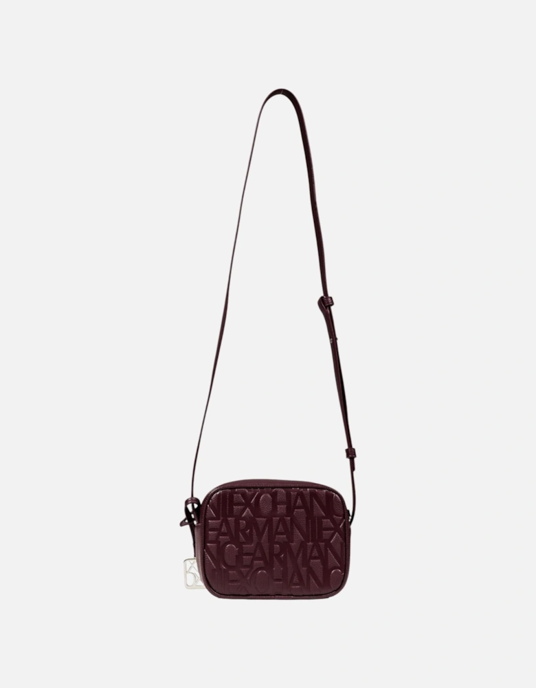 Shoulder Bag with Zip and Inside Pockets Women - Bordeaux