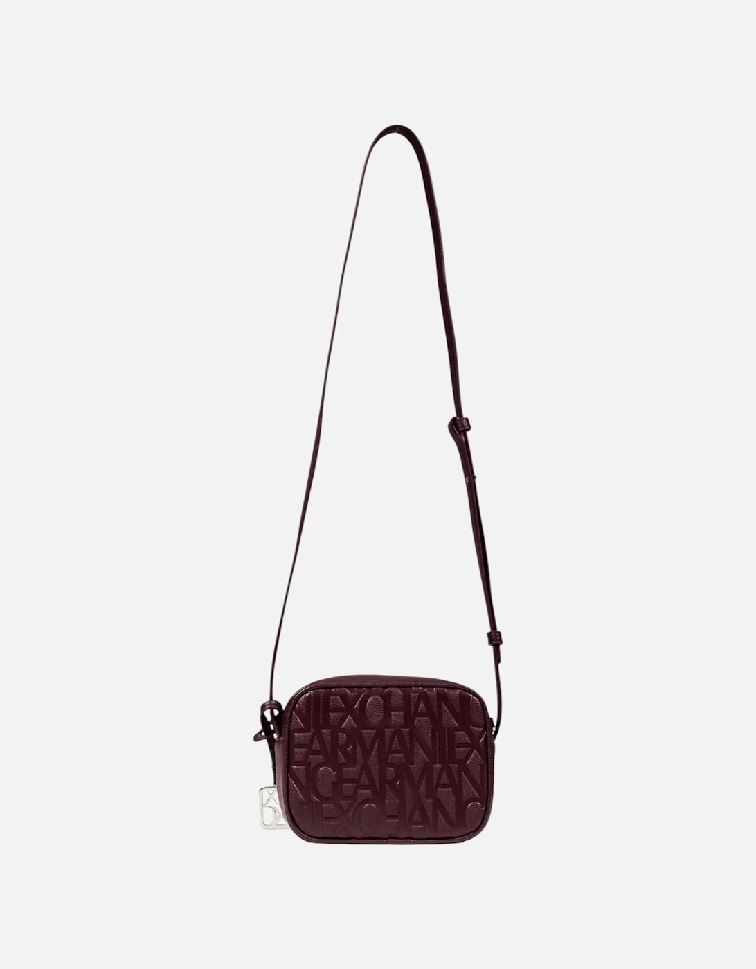 Shoulder Bag with Zip and Inside Pockets Women - Bordeaux