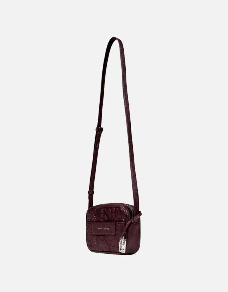 Shoulder Bag with Zip and Inside Pockets Women - Bordeaux