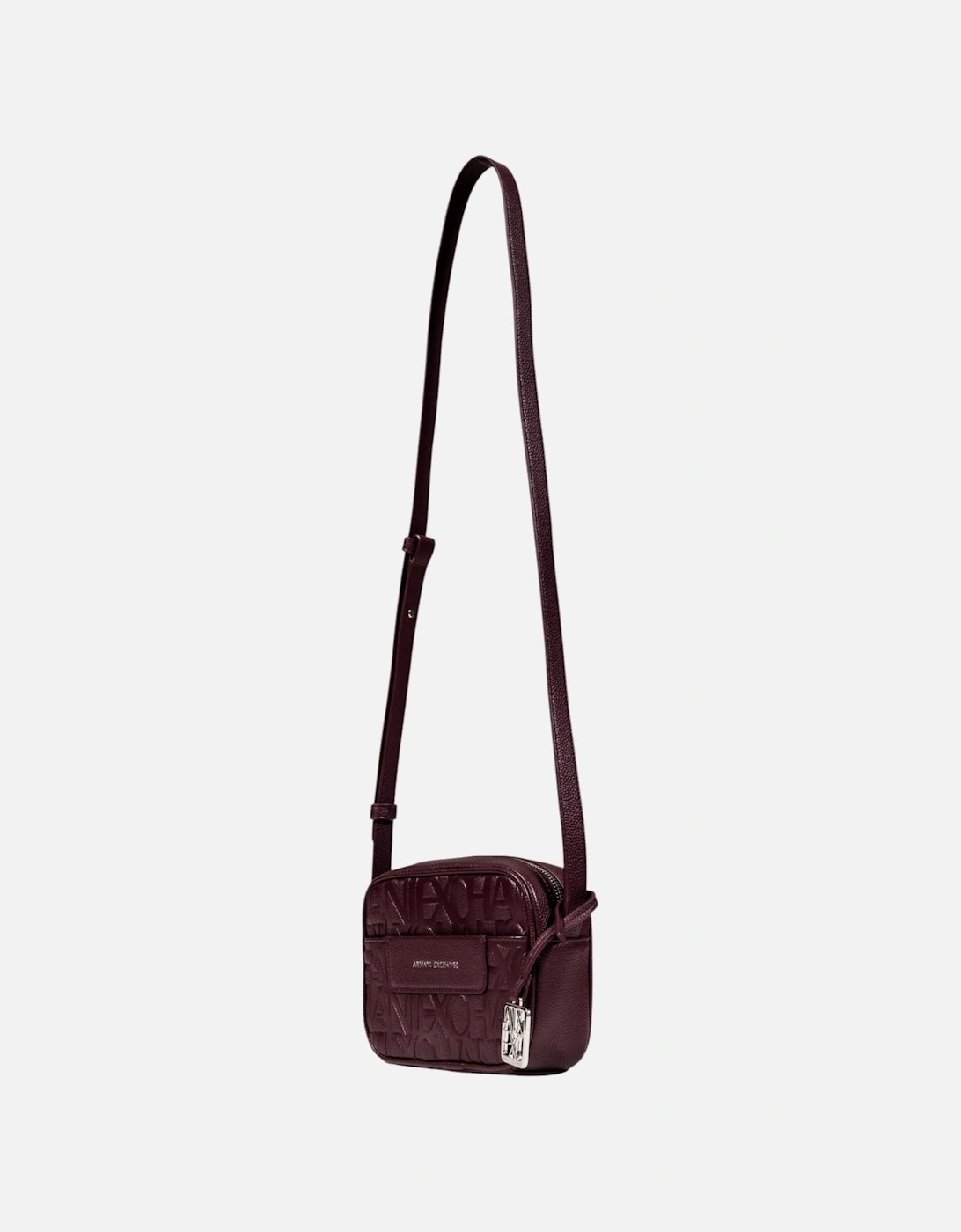 Shoulder Bag with Zip and Inside Pockets Women - Bordeaux