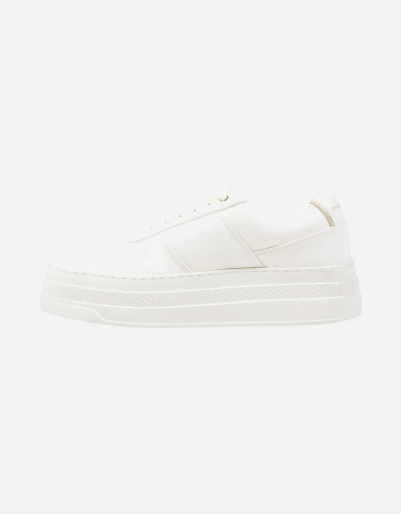 Platform Lace-Up Sneakers Women - White