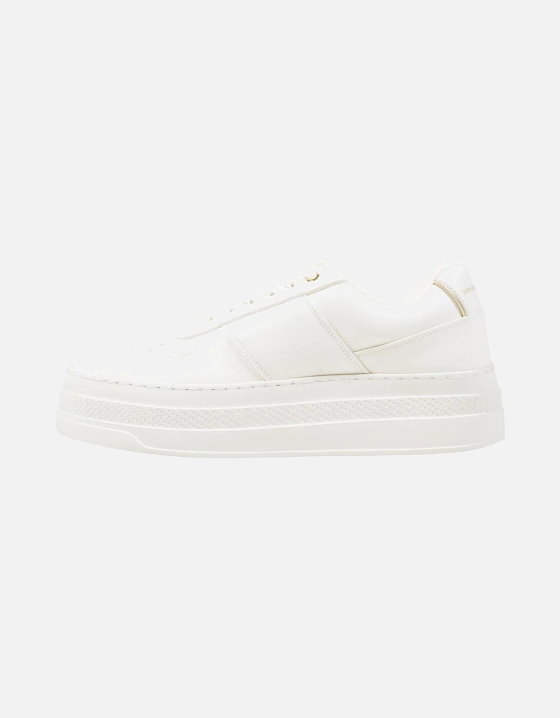 Platform Lace-Up Sneakers Women - White