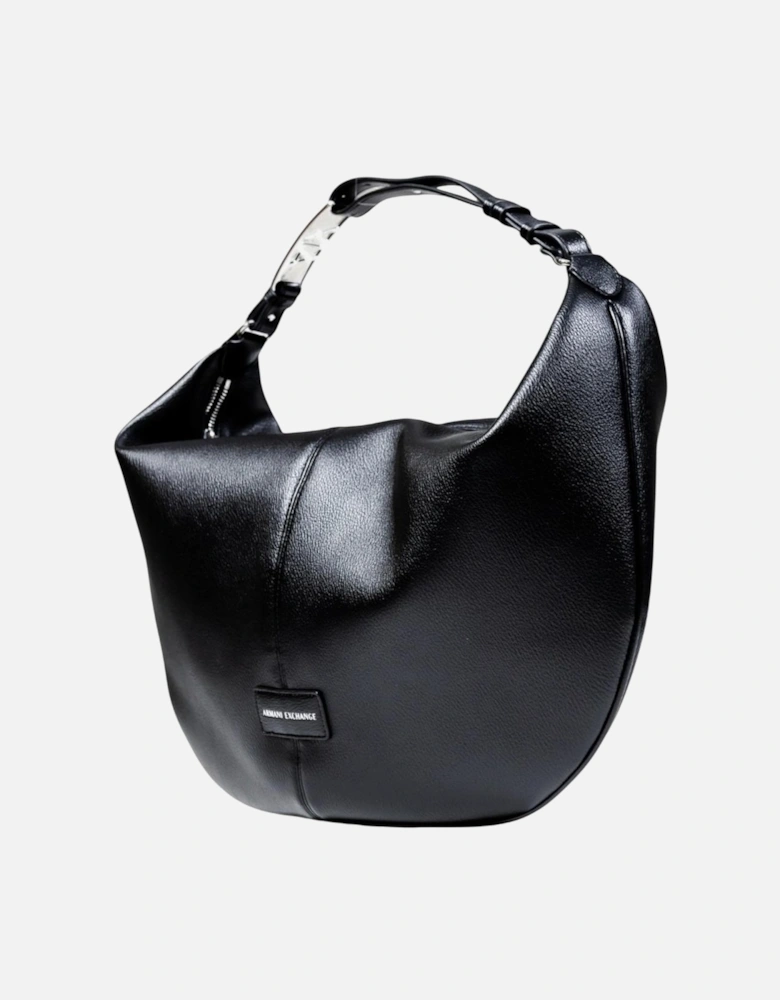 Zip Fastening Bag with Inside Pockets Women - Black
