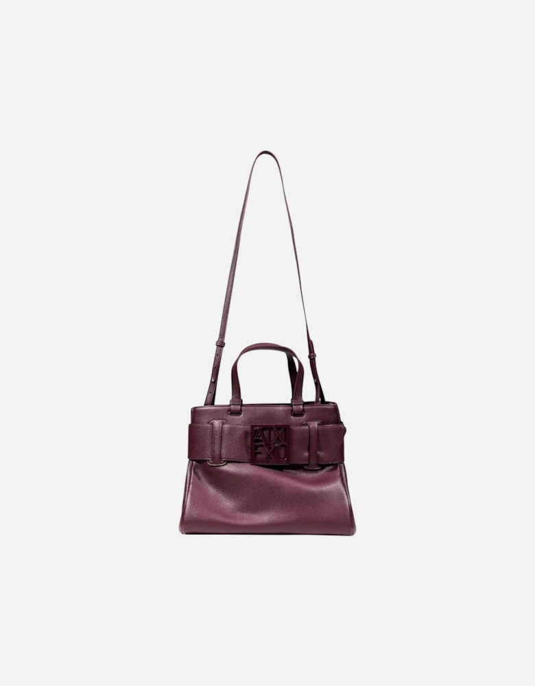 Handbag with Shoulder Strap and Zip Fastening Women - Bordeaux Bags