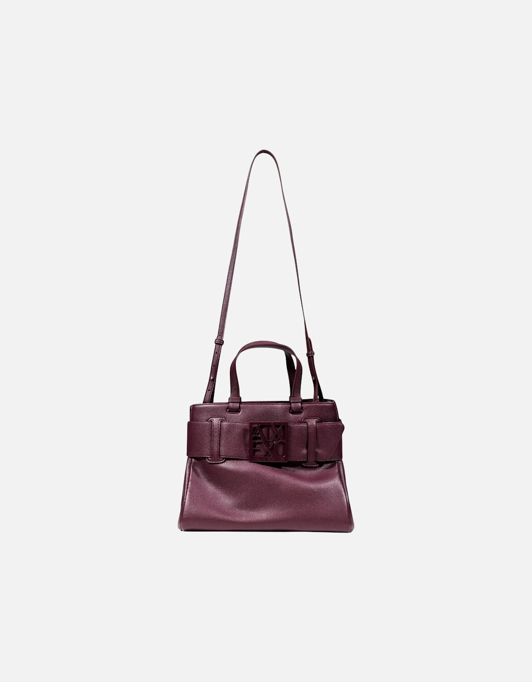 Handbag with Shoulder Strap and Zip Fastening Women - Bordeaux Bags, 4 of 3