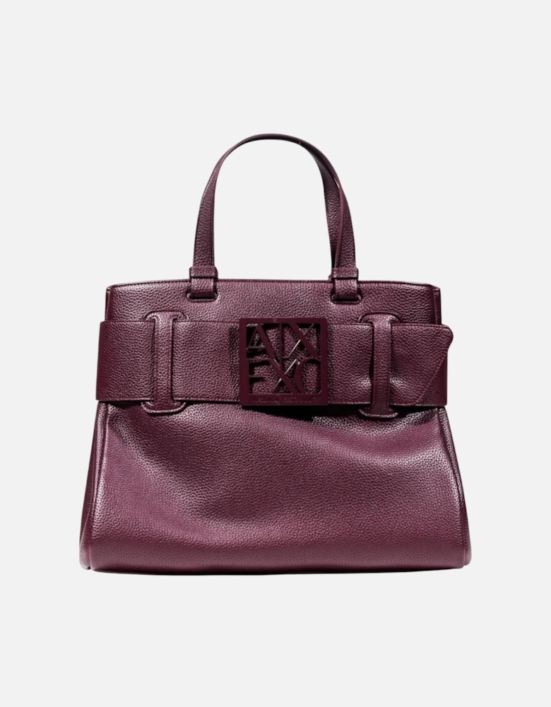 Handbag with Shoulder Strap and Zip Fastening Women - Bordeaux Bags