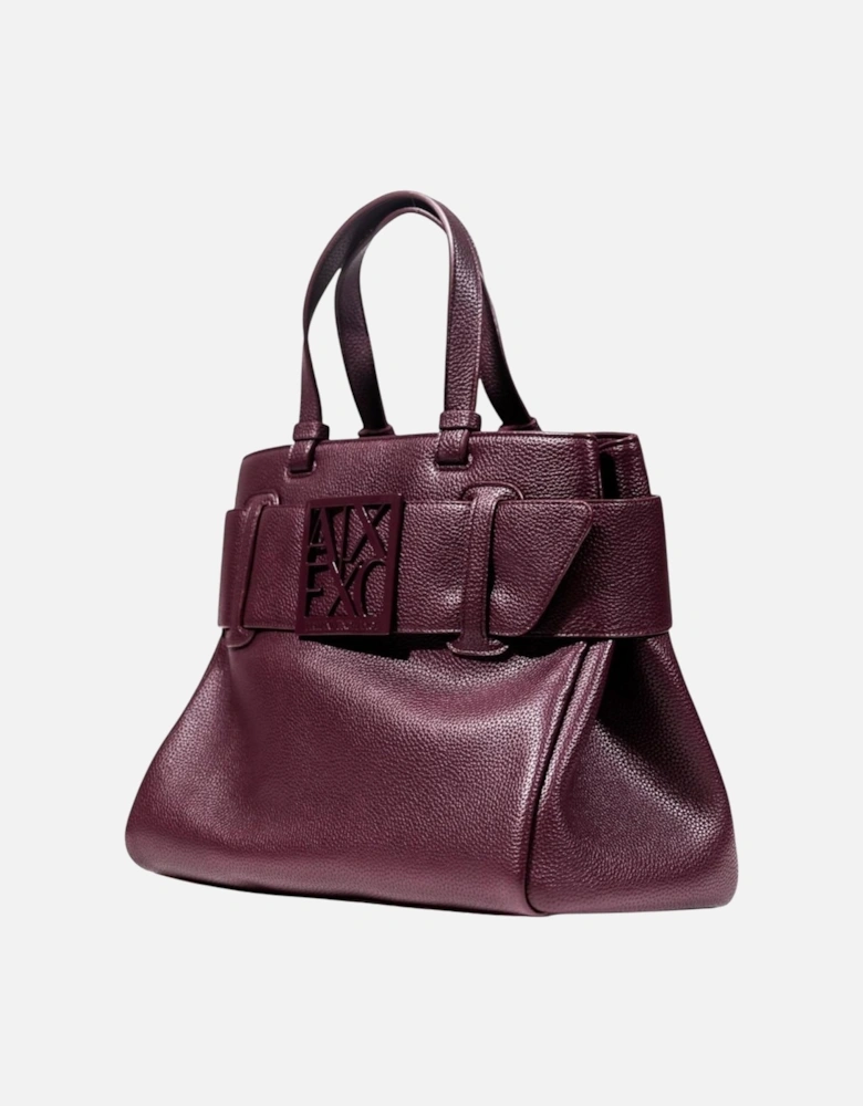 Handbag with Shoulder Strap and Zip Fastening Women - Bordeaux Bags