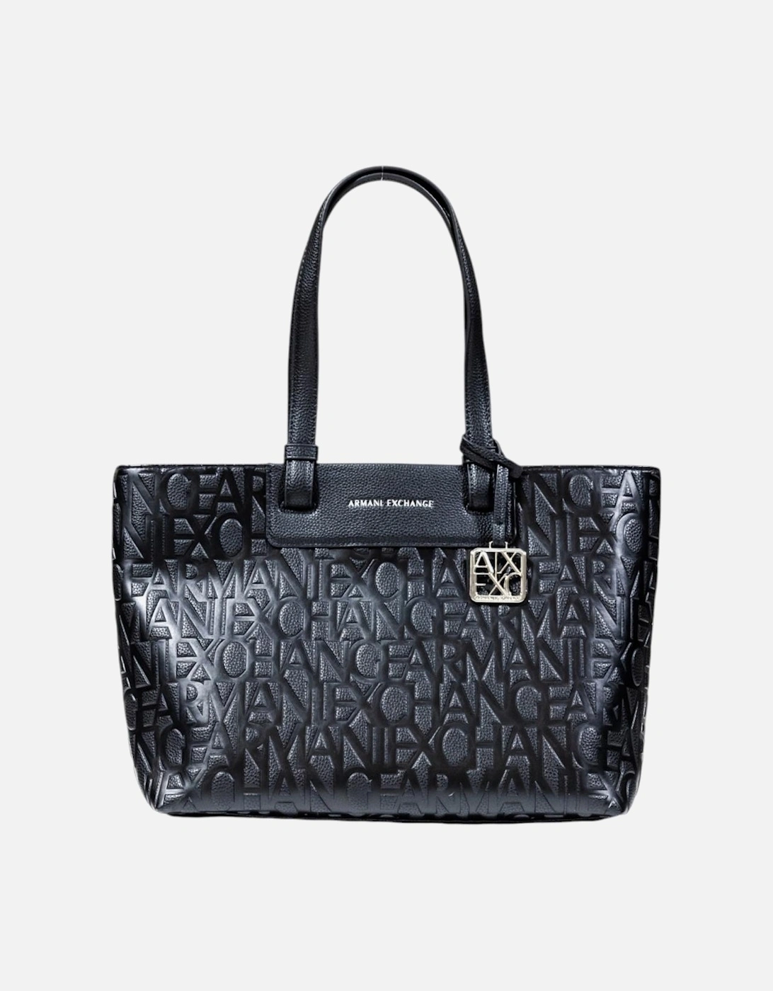 Printed Handbag with Inside Pockets Women - Black Bags, 4 of 3