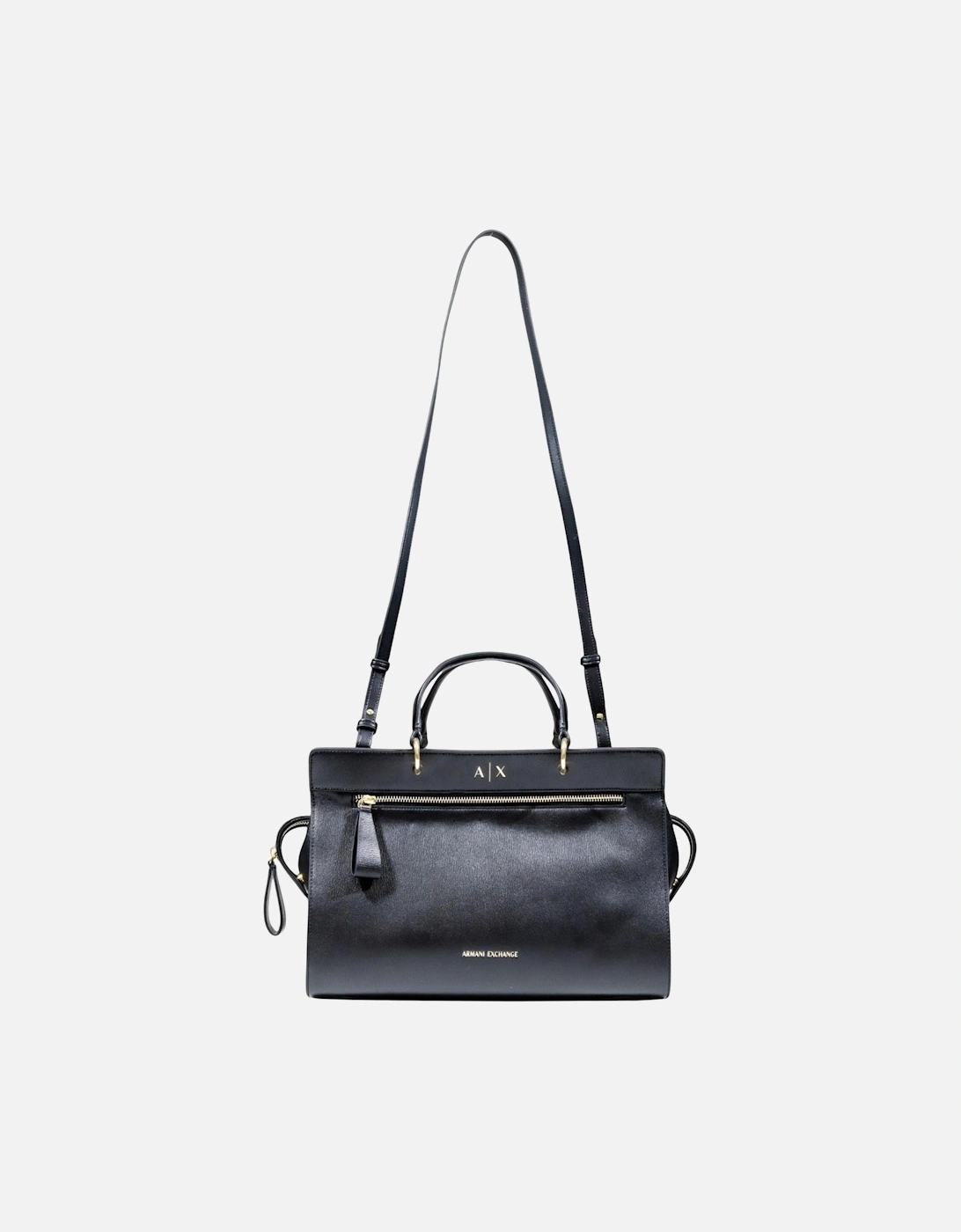 Handbag with Shoulder Strap and Pockets Women - Black Bags, 4 of 3