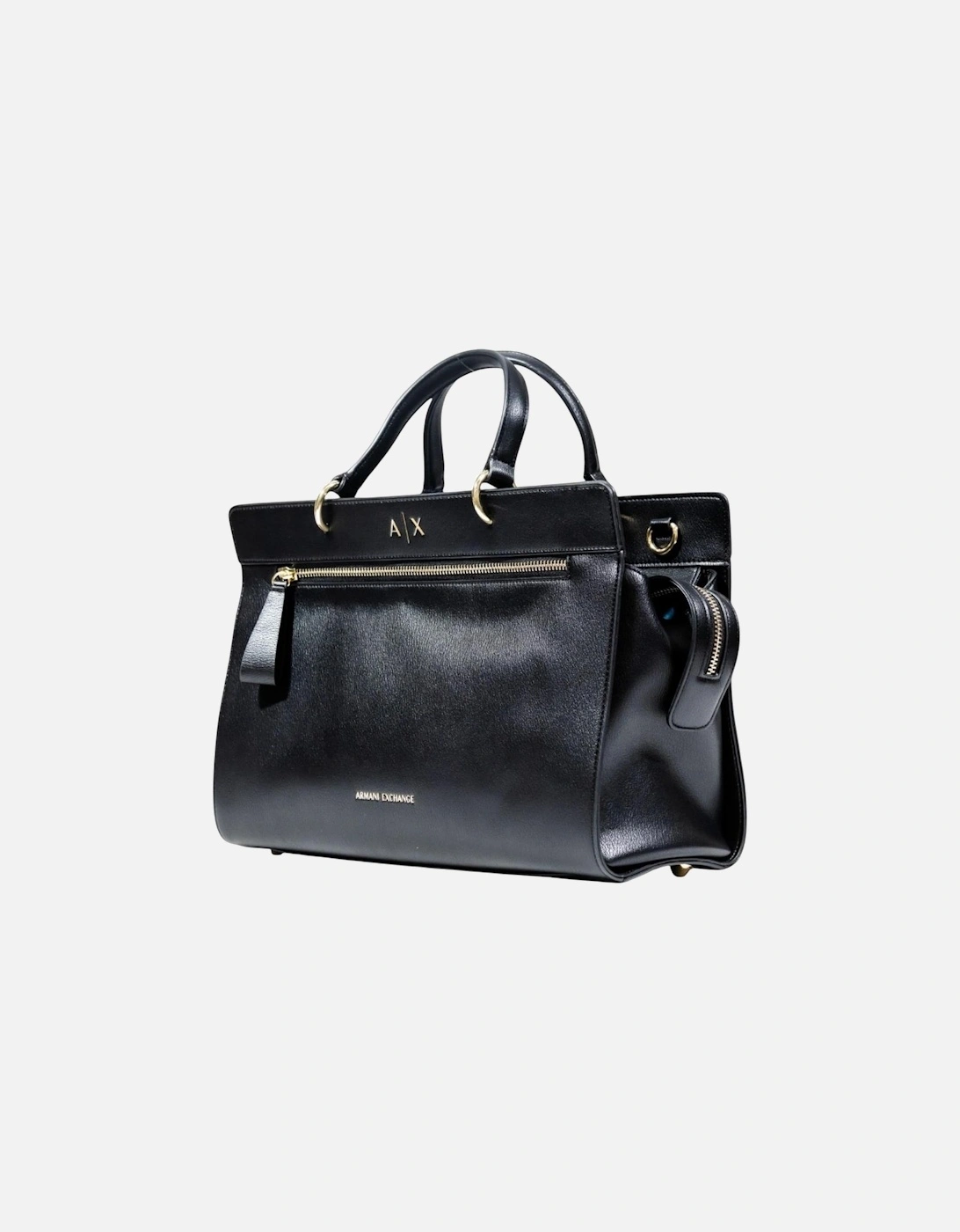 Handbag with Shoulder Strap and Pockets Women - Black Bags