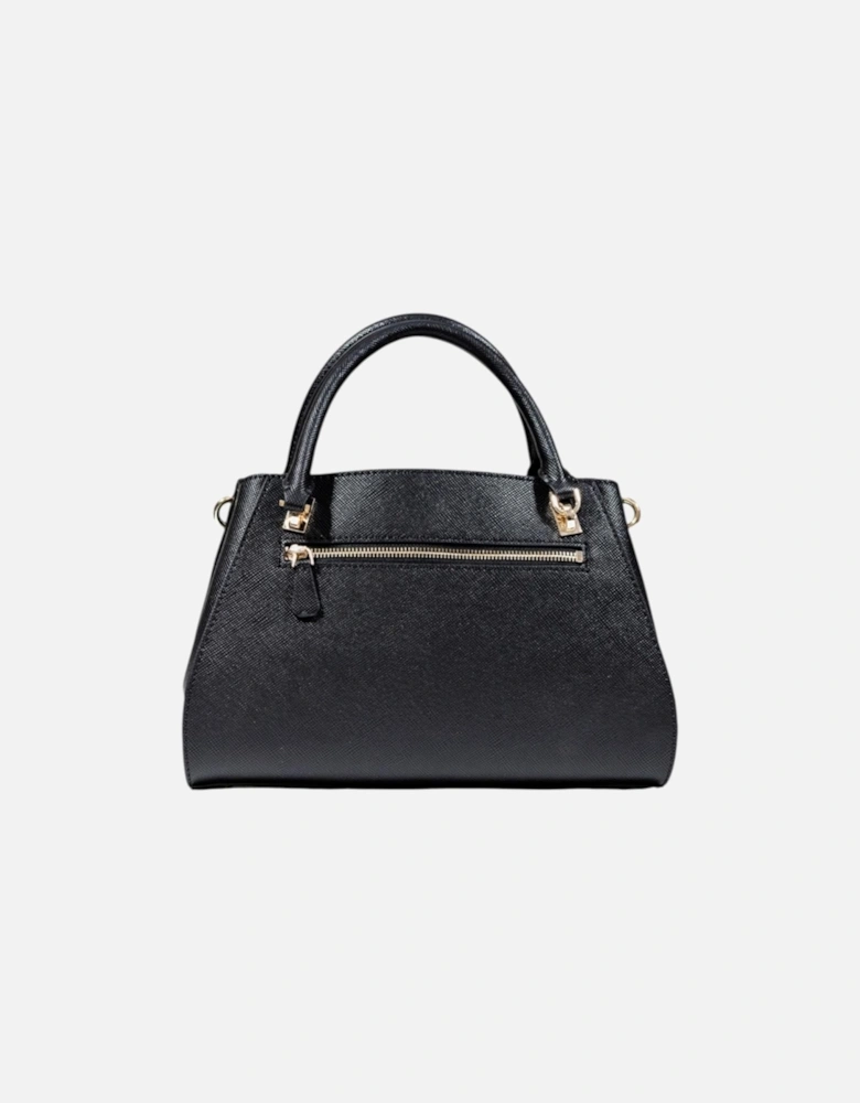 Handbag with Zip and Shoulder Strap Women - Black Bags