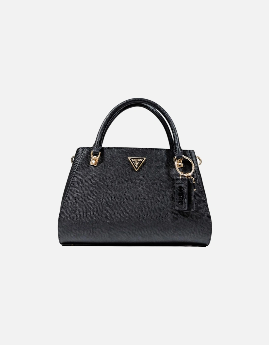Handbag with Zip and Shoulder Strap Women - Black Bags