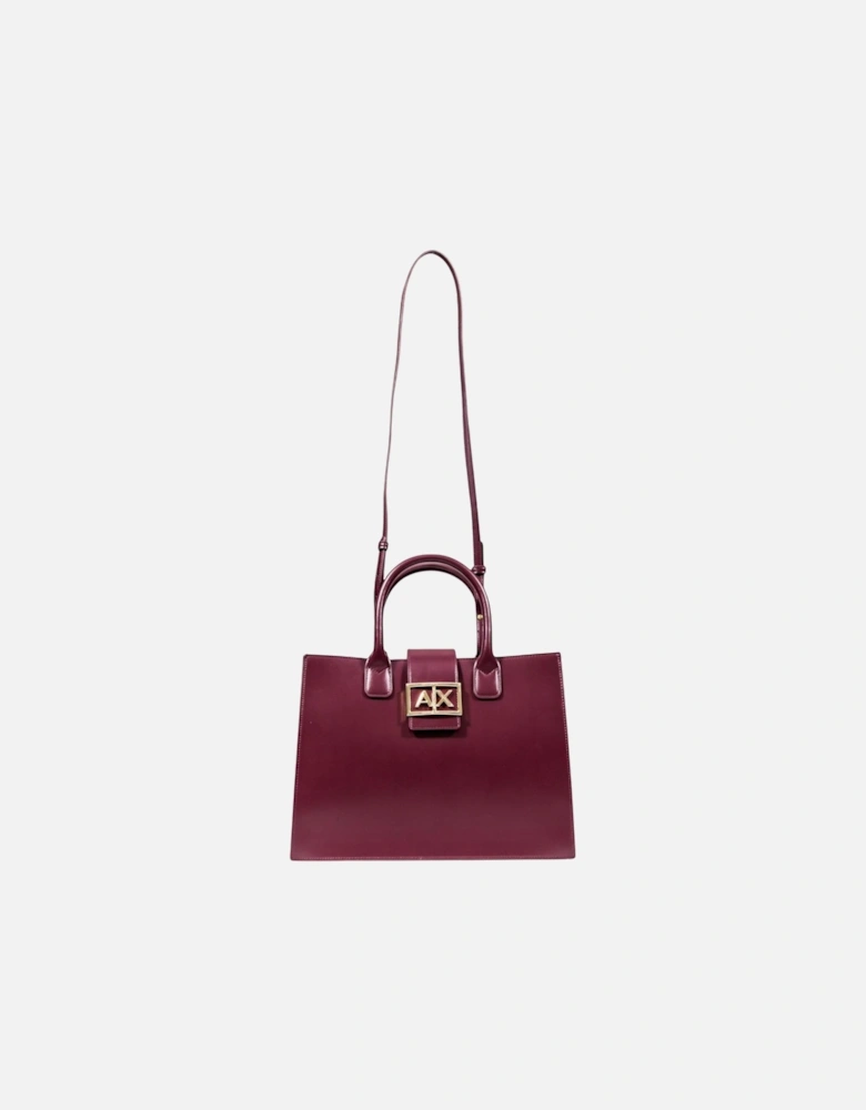 Handbag with Shoulder Strap and Inside Pockets Women - Bordeaux Bags